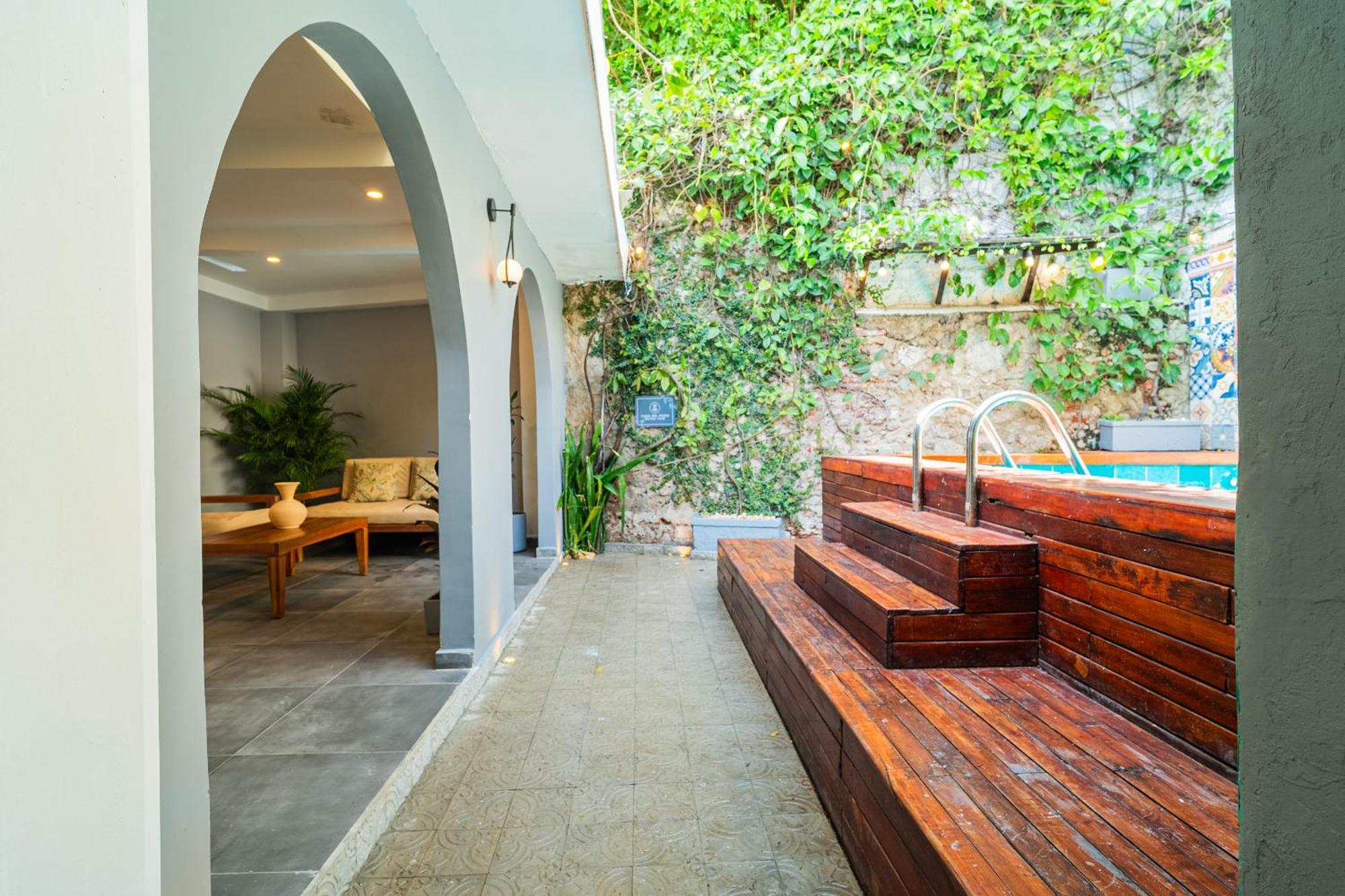 Casa Del Pozo Boutique House Hostel Cartagena Екстериор снимка